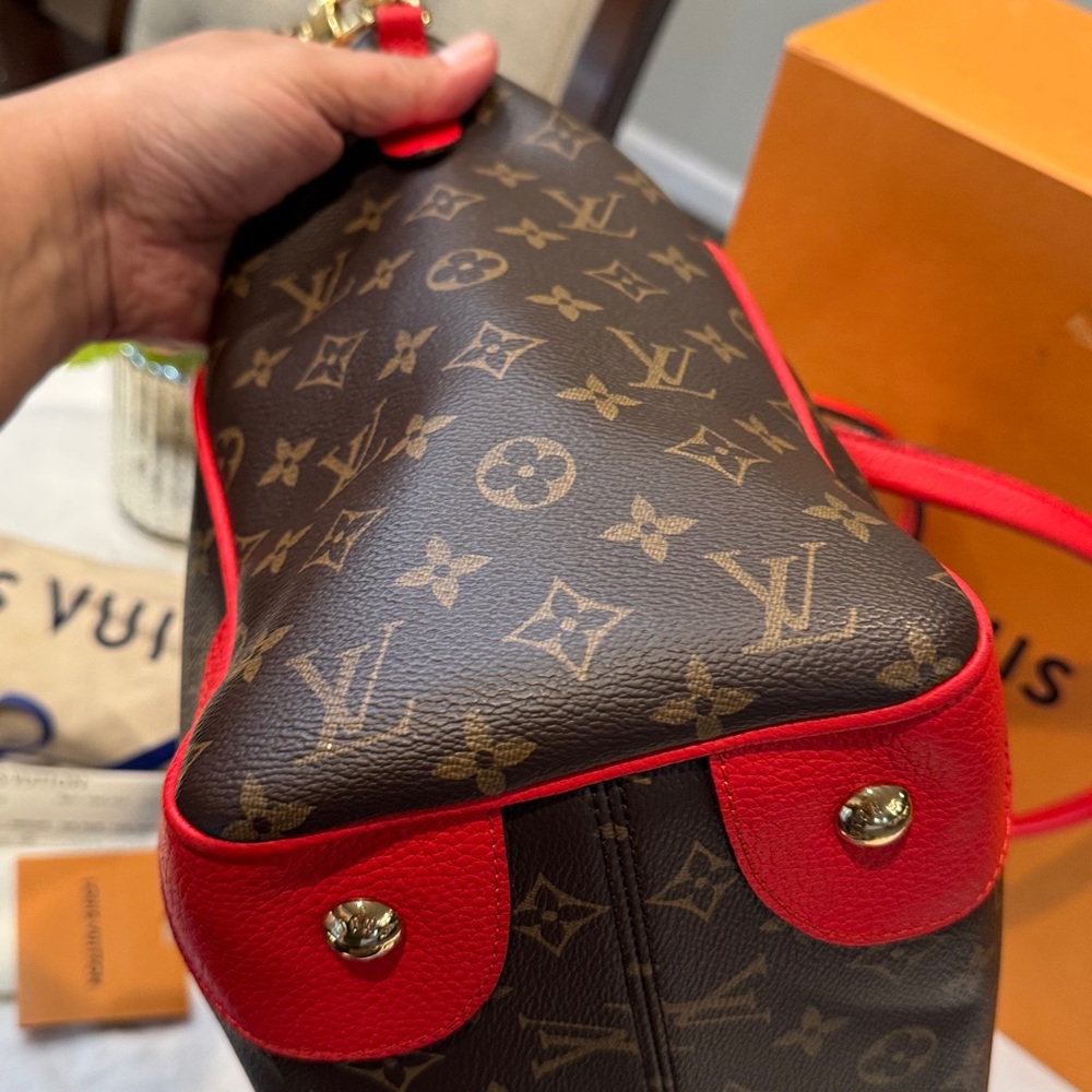 📌SOLD📌 Authentic Louis Vuitton Estella Coquelico NM bag - Picture 7 of 17